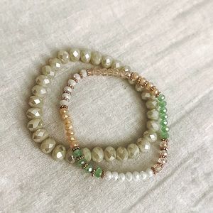 LOFT- beaded bracelets